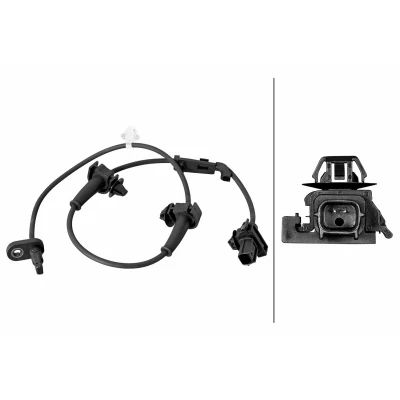 Imagen de HELLA 6PU 358 219 091 Sensor de ABS con pinza/grapa Hall 2 740