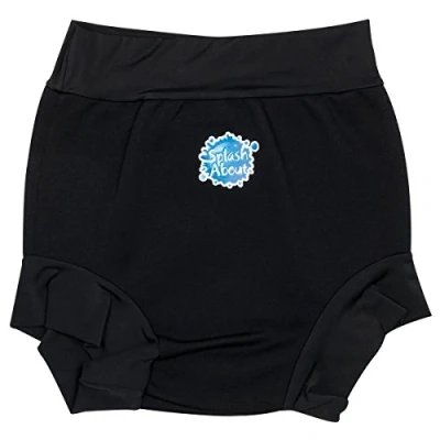 Imagen de Splash About Hombres Pantalones cortos de baño Negro, Adulta X Grande (Cintura 135 150cm)