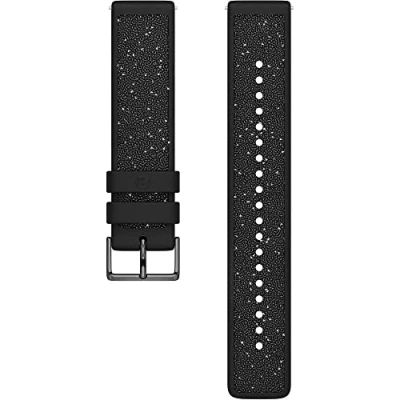 Imagen de Polar Wristband (Compatible with Unite, Ignite and Pacer Series) Pulsera de 20 mm, Unisex Adulto, Negro, S/M, 20mm