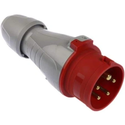 Imagen de Legrand 555129 Clavija Aérea P17 Pro, 380/415 V , 16 A, 3P+N+T, IP 44