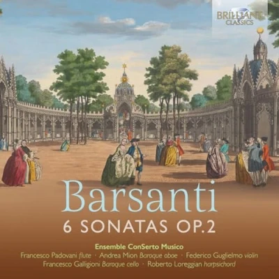 Imagen de Barsanti: 6 Sonatas Op.2 Cd Ensemble Conserto Musico, Fran