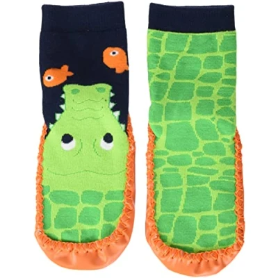 Imagen de Playshoes Zapatillas, Pantuflas Unisex niños, Cocodrilo, 24/25 EU