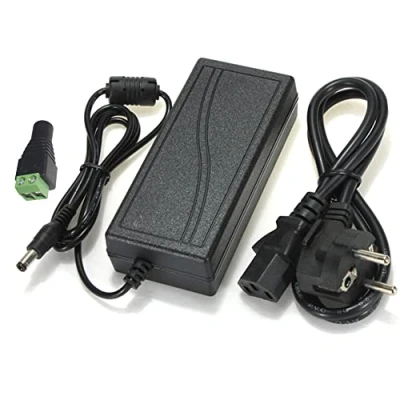 Imagen de Transformador 12v DC 5A 60w Alimentador para Tiras Led Fuente de Alimentación 220v &gt; (12v 60w)