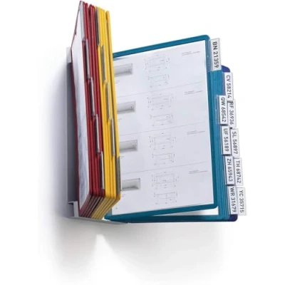 Imagen de Durable 551200 Clasificador de pared VARIO Wall 20 (Vario 20, con paneles visualización A4) multicolor