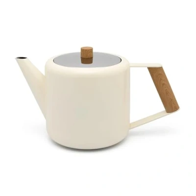 Imagen de Bredemeijer Duet Design Boston Tetera, Metal, Blanco, 1100ml