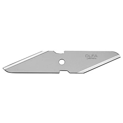 Imagen de Olfa CKB 1 Pack de 2 cuchillas 98 x 18 mm, para cúter CK 1, especial madera