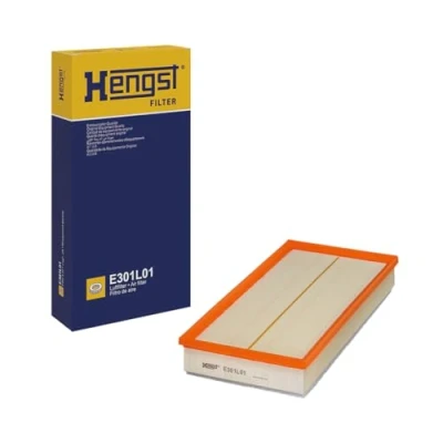 Imagen de HENGST FILTER E301L01 Filtro de aire 58 185 364 Cartucho filtrante SEAT: Leon I Hatchback, Toledo 2 Limousine, VOLKSWAGEN: Golf 4, 4 Variant
