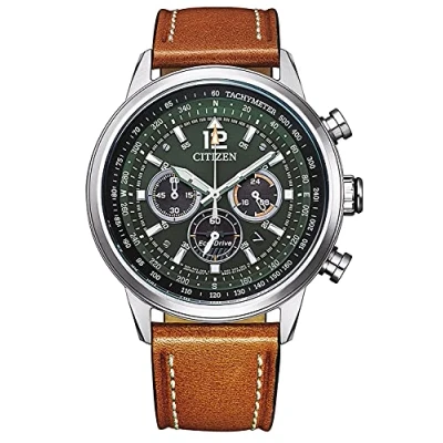 Imagen de Citizen Reloj Analógico para Hombres de Cuarzo con Correa en Acero Inoxidable AT2480 81X