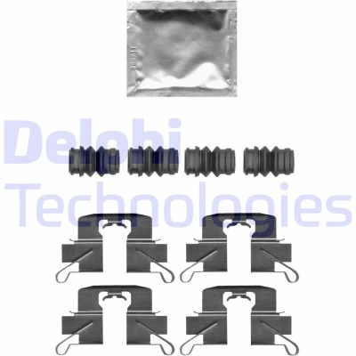 Imagen de DELPHI LX0696 Kit de accesorios, pastillas frenos MAZDA: CX 3, 5 I, PEUGEOT: 3008 I