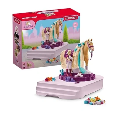 Imagen de Schleich 42617 Estación de cuidado caballos