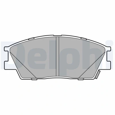 Imagen de Juego de pastillas freno, freno disco DELPHI LP3645, Delantero