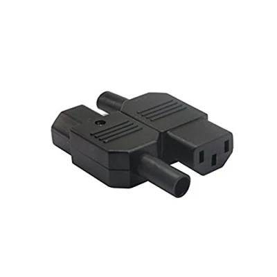Imagen de CERRXIAN enchufe de alimentación macho AC110 250V 10A IEC320 C13, adaptador conexión (paquete 2)