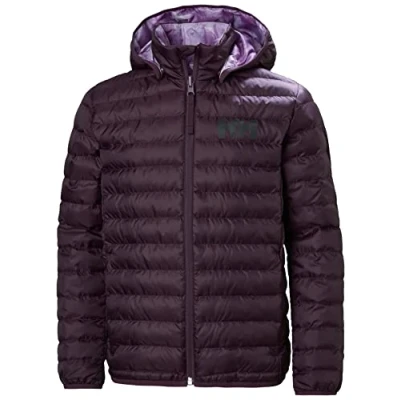 Imagen de Helly Hansen Juniper 3.0 Jacket, Chaqueta De Pluma Para Acampada Y Marcha Niño Unisex Youth, Violeta (Purple), 16