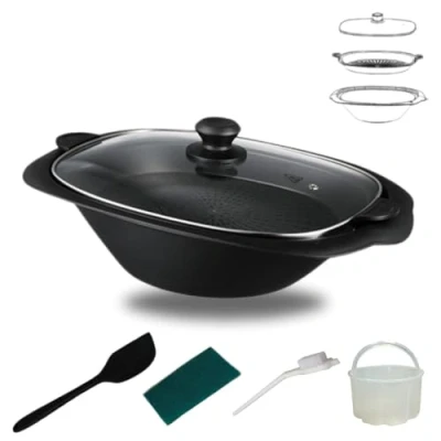 Imagen de STARLYF Chef Tony Kitchen Robot, Robot de cocina, 500W, 10 velocidades, Multifunción, Pica, mezcla, tritura, hierve, Temperatura 0 a 100% (Set Accesorios)