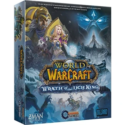 Imagen de Pandemic Z Man Games, World of Warcraft: Wrath The Lich King System, Juego cooperativo, Edad: 14+, 1 a 5 Jugadores, 60 Minutos ZMGWLK01FR Multicolor