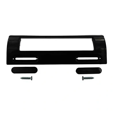 Imagen de Paxanpax PRF015 Asa universal rectangular de plástico negro para frigorífico y congelador