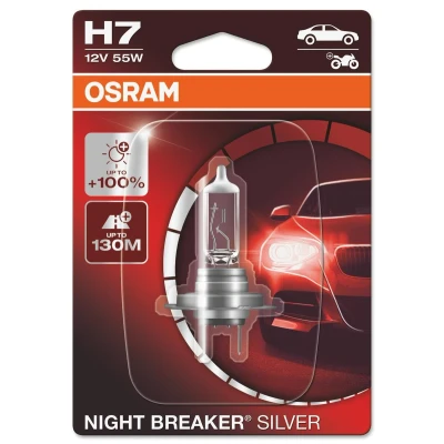 Imagen de OSRAM 64210NBS 01B Lámpara, faro de carretera H7 12V 55W Halógena MERCEDES BENZ: Clase C Berlina, VOLKSWAGEN: GOLF 6, ALFA ROMEO: 159 Sportwagon