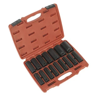 Imagen de Sealey AK5816M Llave de impacto 16pc 1/2&quot;de profundidad mtérica