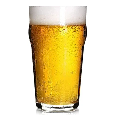 Imagen de Hostelvia 12 kieliszków do piwa nonic, 56 cl (1 pinta), wytrzymałe szkło hartowane