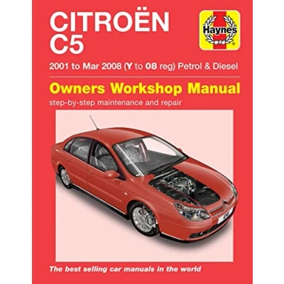 Imagen de Citroen C5 Petrol &amp; Diesel (01 Mar 08) Haynes Repair Manual