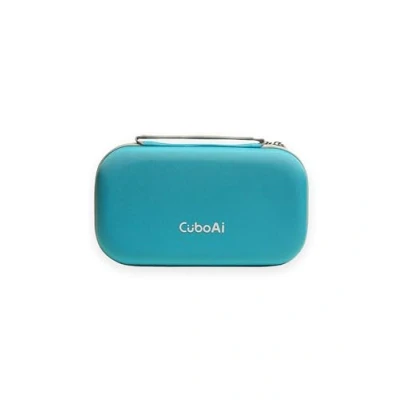 Imagen de Funda de Viaje CuboAi Transporte rígida Protectora para Monitor bebé Inteligente CuboAi, Soporte móvil y Accesorios Azul Tranquilo