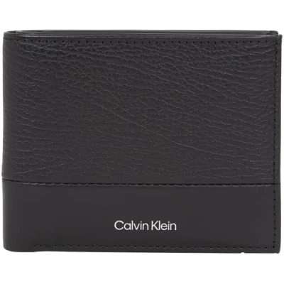 Imagen de Calvin Klein Subtle MIX Bifold Monedero, Hombre, Talla: One Size, Black grain/smooth