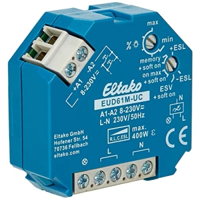 Imagen de Eltako EUD61MUC Interruptor atenuador multifunción