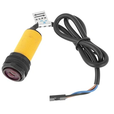 Imagen de E18 D80NK Detección infrarroja ajustable para evitar obstáculos difusa Sensor fotoeléctrico