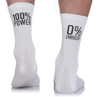 Imagen de TODO calcetines de ciclismo para hombre y mujer, transpirables carretera, con diseño hombre, también ideales como correr., 39 42
