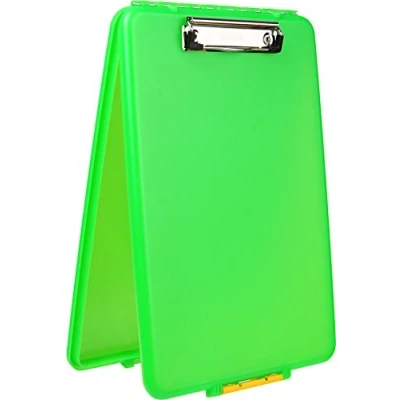 Imagen de Dexas Slimcase Portapapeles de Almacenamiento, Color Verde Lima, 13.5 x 9.5 Pulgadas