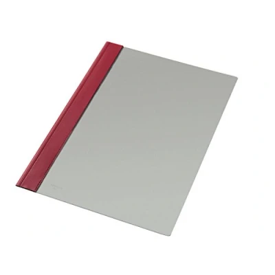 Imagen de Esselte Carpeta dossier fastener, Plástico, A4, Sin tarjetero, Pack de 50, Burdeos, Modelo 132/1, 13203