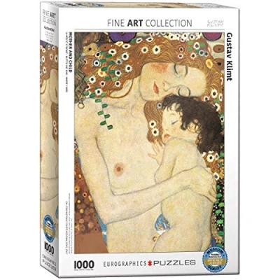 Imagen de Eurographics Mother and Child by Gustav Klimt 1000 Piece Puzzle Rompecabezas, (EG60002776)