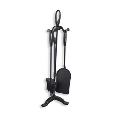 Imagen de HERSIG Accesorios Chimenea Juego 3 Utensilios con Soporte