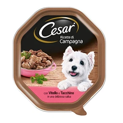 Imagen de Cesar Recetas de Campo, Comida para Perro 150 g 14 Bandejas