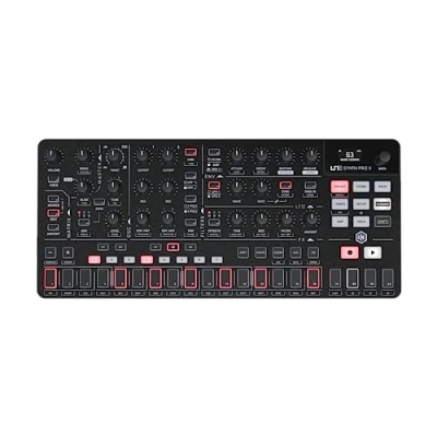 Imagen de IK Multimedia UNO Synth PRO X, paraphonic dual filter analog synthesizer with sequencer, integrated FXs and CV connections