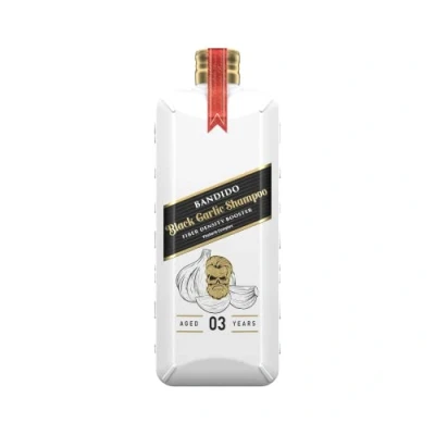 Imagen de Bandido Men Black Garlic Shampoo 350 ml Extracto de ajo negro para fortalecer el cabello Champú reparador intensivo hombre Peinar más fácil Sarimsak Sampuan