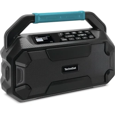 Imagen de TechniSat Viola 231 OD Radio Compatible con batería Makita (Dab+, FM, AUX in, Bluetooth, IPX4 a Prueba de Salpicaduras, 2 Altavoces estéreo 15 W)