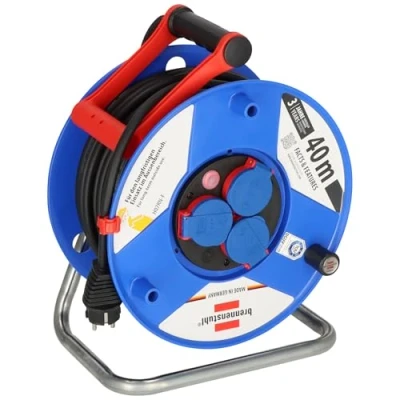 Imagen de Brennenstuhl 1208380 Garant Carrete alargador de cable (40 m, H07RN F 3G1,5, IP 44)