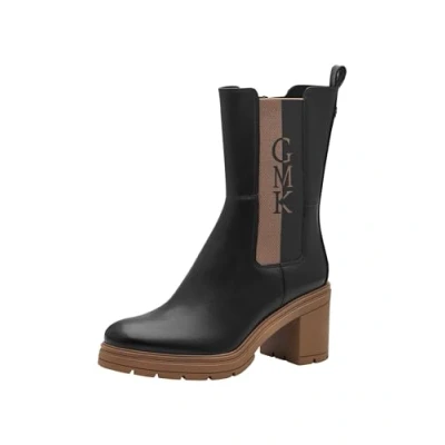 Imagen de Marco Tozzi Guido Maria Kretschmer Botines de tacón, Mujer, Talla: 41, Black/nature Zapatos
