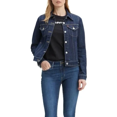 Imagen de Levi&#039;s Original Trucker, Denim jacket para Mujer, Even Rinse, M