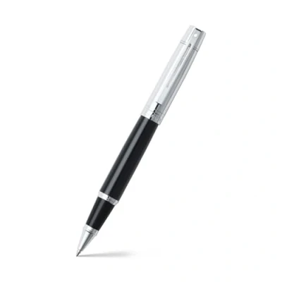 Imagen de Sheaffer 300 Glossy Black Rollerball Pen with Bright Chrome Cap and Plated Trim