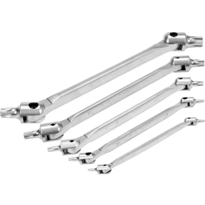 Imagen de YATO YT 05320 Juego de tubos 5 Torx Acero cromo vanadio