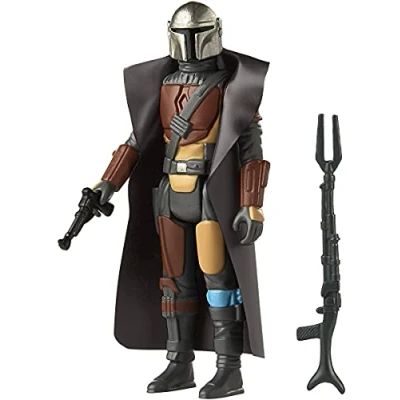 Imagen de Star Wars Colección Retro Figura The Mandalorian (Hasbro F20195X0)