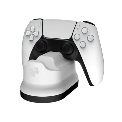 Imagen de Cargador PDP Metavolt 052 016 WH, Para PS5, USB C, Dual, Diseño elegante, Blanco