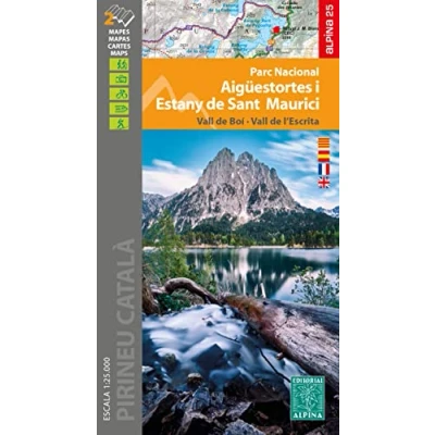 Imagen de Parc Nacional Aiguestortes I Estany De Sant Maurici 1:25000: Alpina Wanderkarte 1:25000
