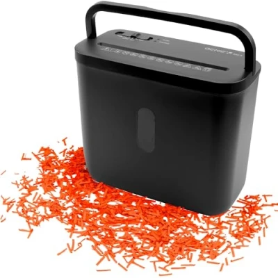 Imagen de GENIE 440 destructoras de Papel, 4 Hojas, Corte partículas, Papelera Aprox. 8 litros, Nivel Seguridad: P según DIN 66399 2,