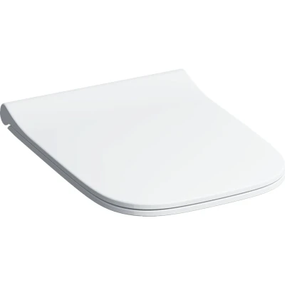 Imagen de Geberit Asiento Smyle Slim WC Tapa, sándwich, Antibacteriano, Blanco, con Mecanismo de Cierre Suave 500.240.01.1