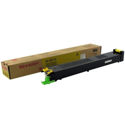 Imagen de Sharp MX 18GTYA toner amarillo (original)