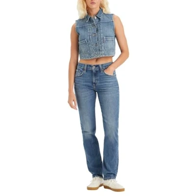 Imagen de Levi&#039;s Middy Straight Vaqueros rectos, Mujer, Talla: 25x29, On trend