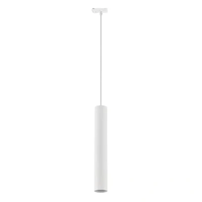 Imagen de Lámpara para sistema de riel &#039;Linaro&#039; (Moderno) en Blanco hecho Metal e.o. Salón &amp; Comedor (1 llama, GU10) Lindby un carril, foco